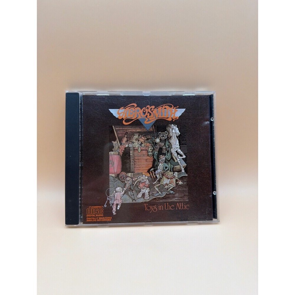 Aerosmith Toys in the Attic CD Columbia CK 33479 Hard Rock Walk This Way 1975